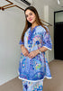 Blue Festive Schiffi Kurta Set
